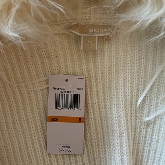 Michael Kors Faux Fur Sweater - Picture 4 of 5